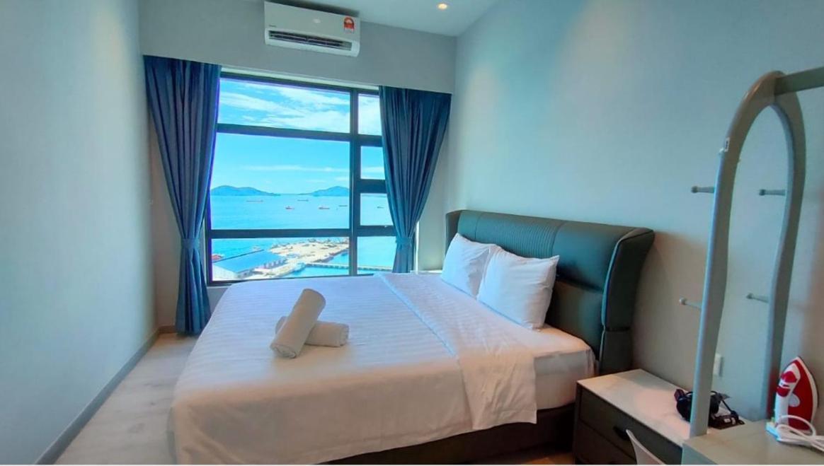 Jesselton Quay Seaview # Chariskey Suites Kota Kinabalu Esterno foto